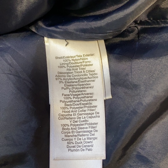 DKNY Faux Fur-Trimmed Down Filled Winter Jacket   NWOT - Picture 9 of 9